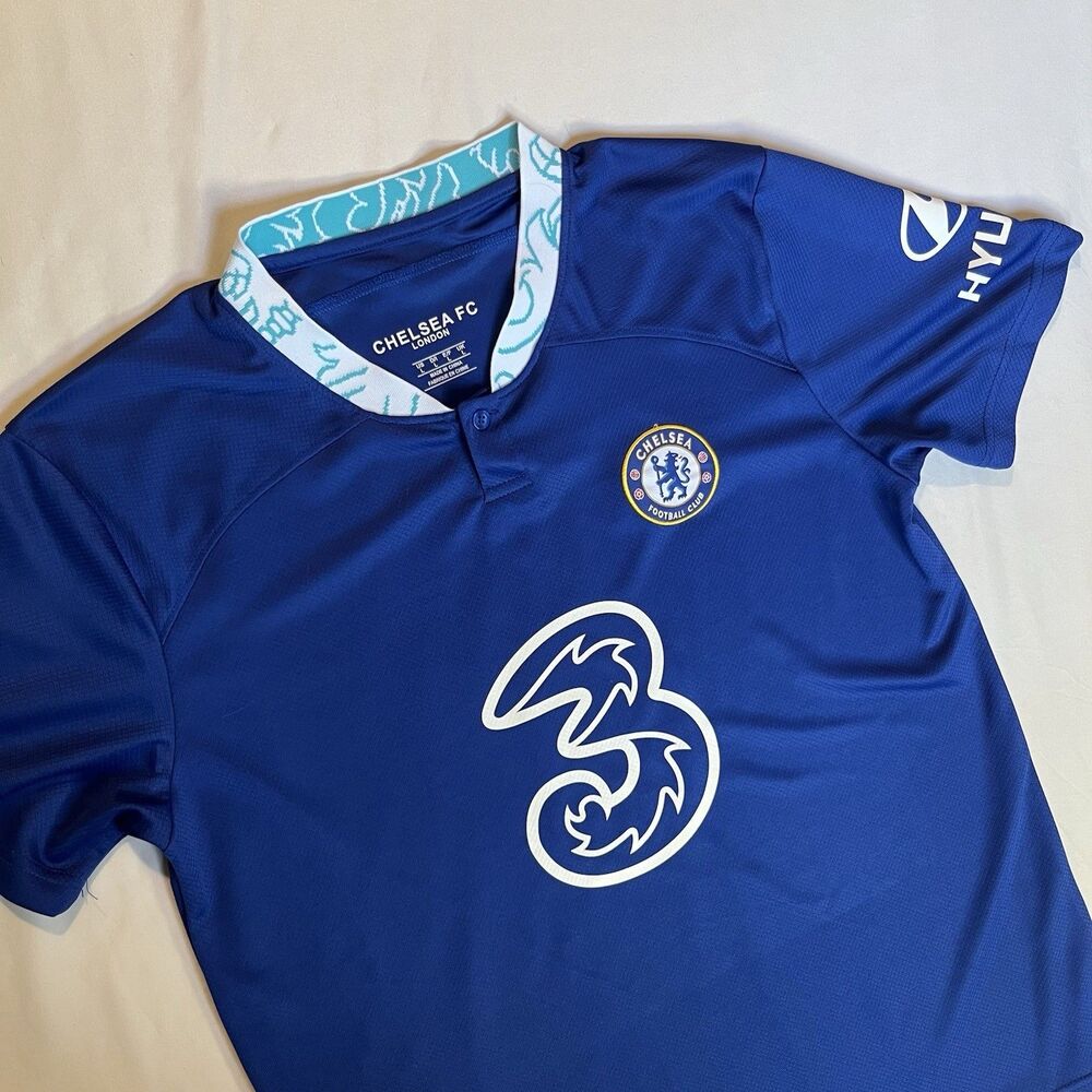 Chelsea FC Blue Soccer Jersey Shirt Blue Replica Player